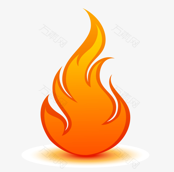 燃烧的火标志