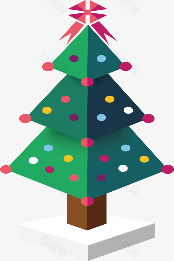 立体几何圣诞树