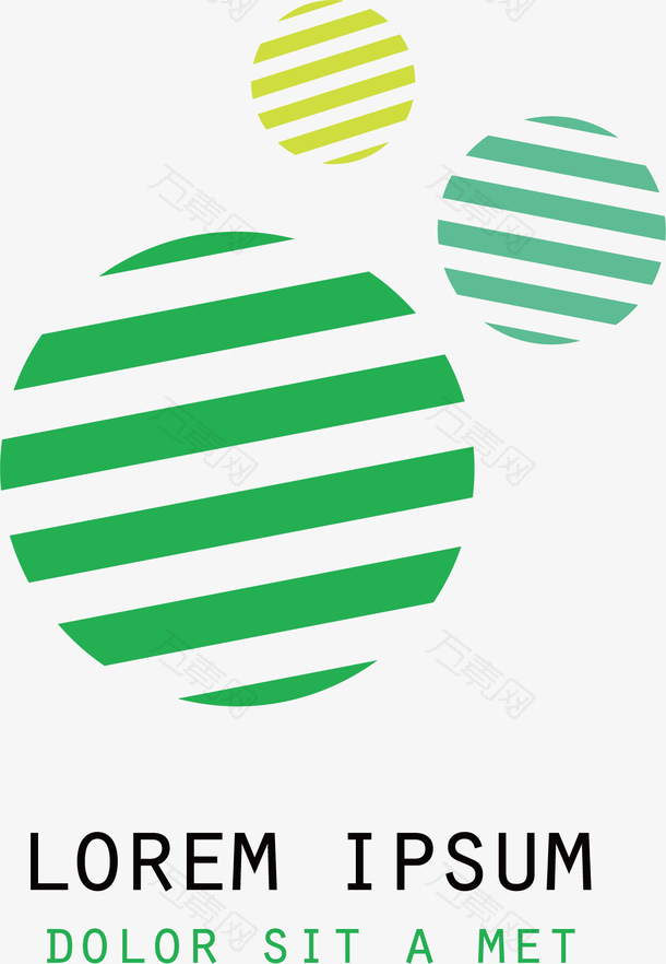 圆形的互联网公司logo