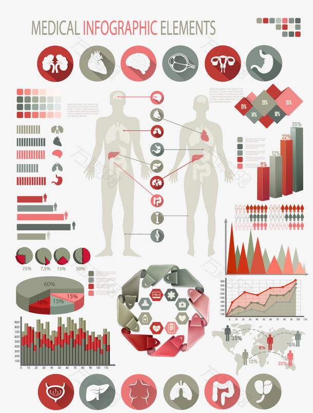 医疗主题信息数据图