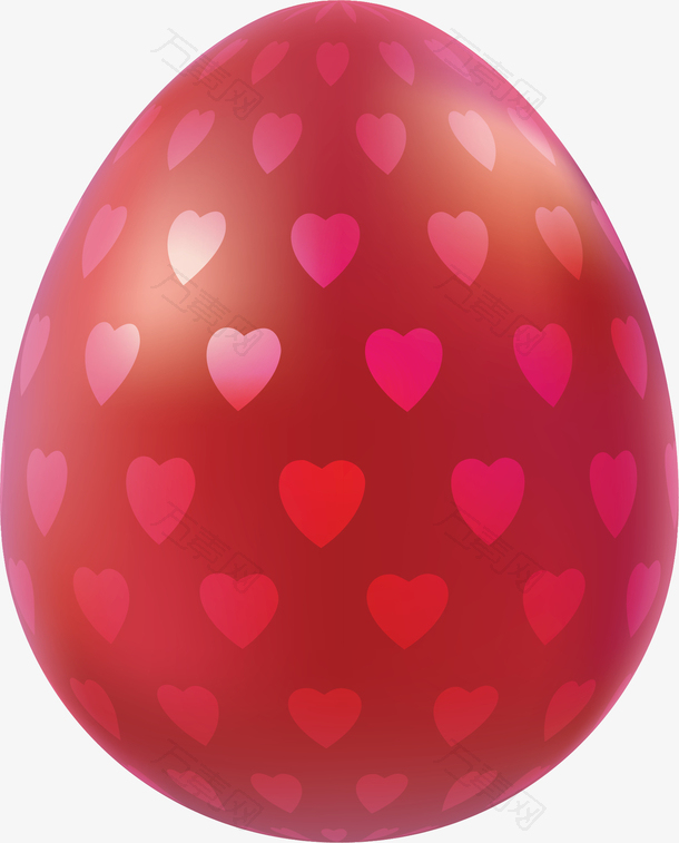 精美红色爱心彩蛋