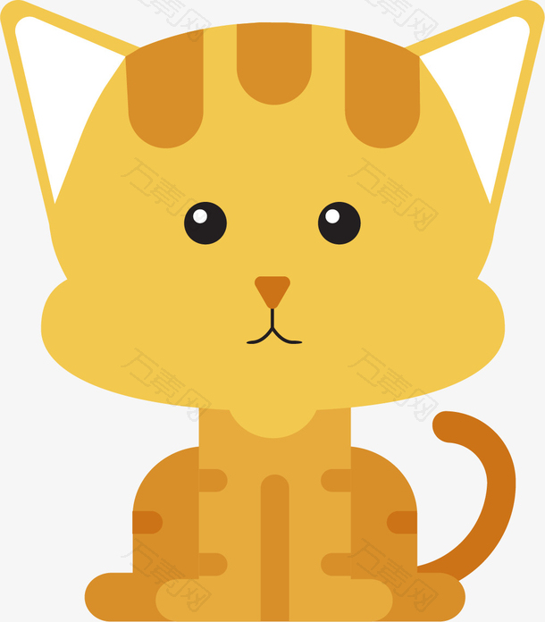 黄色猫咪
