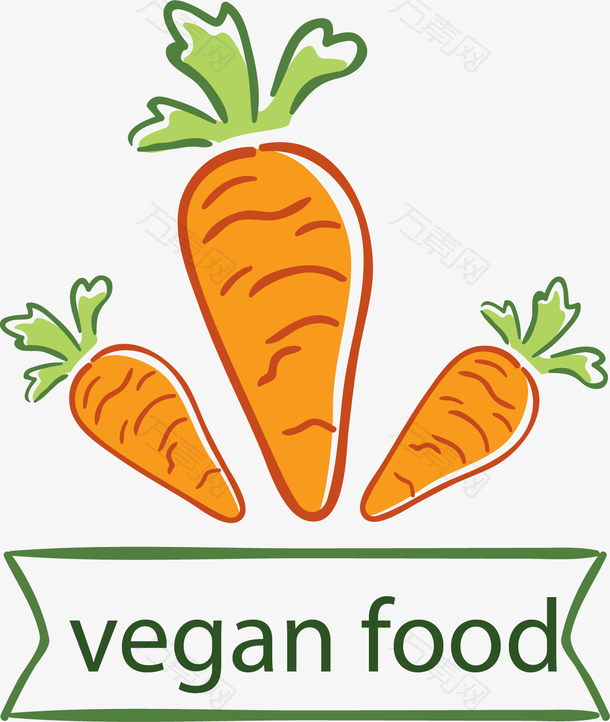 食物矢量logo设计免费下载
