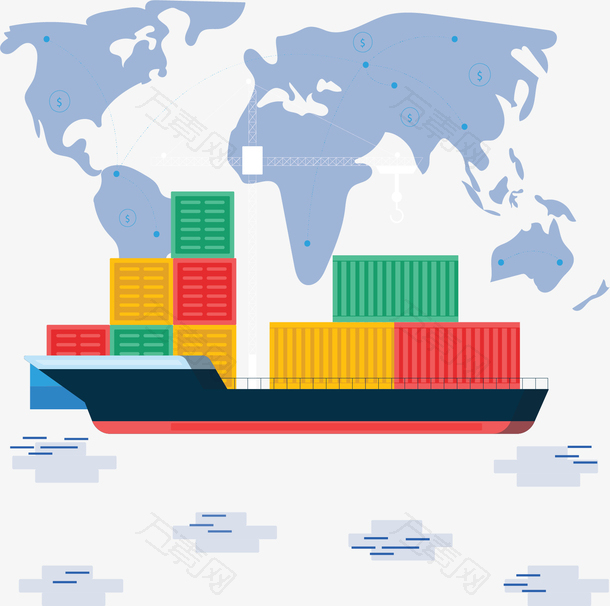 世界贸易轮船货运