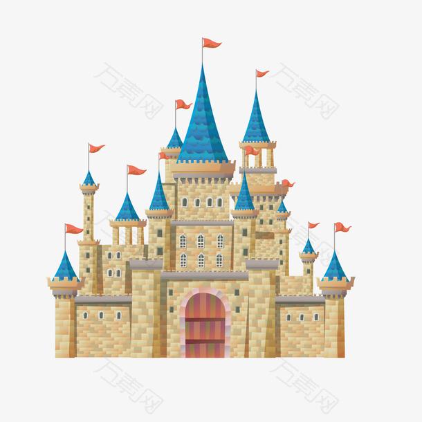卡通彩绘城堡设计