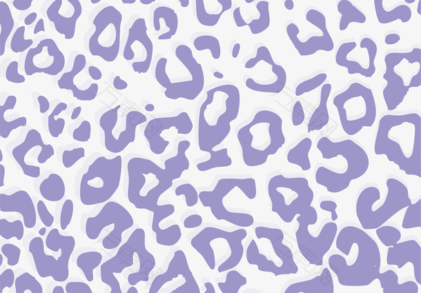 紫色豹纹元素