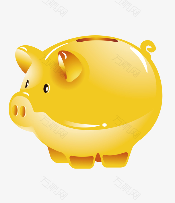 金色猪存钱罐免费下载
