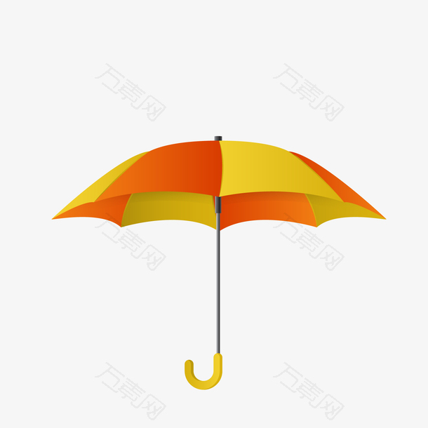 矢量3D雨伞下载