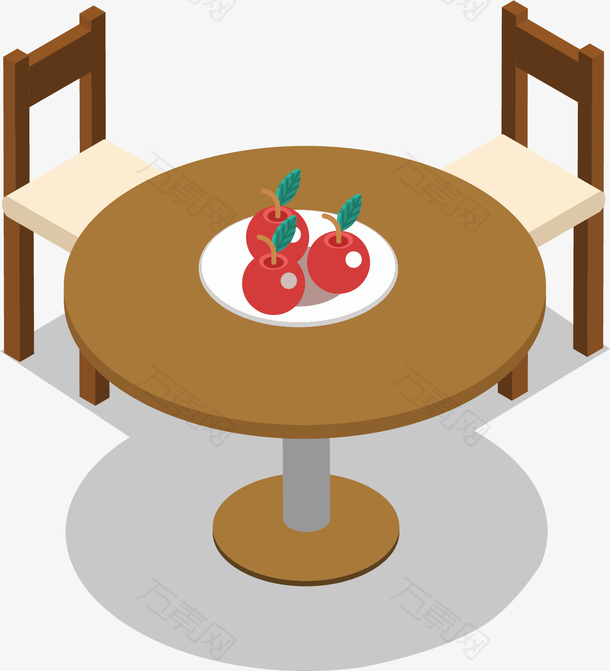 圆桌咖啡厅桌椅下载