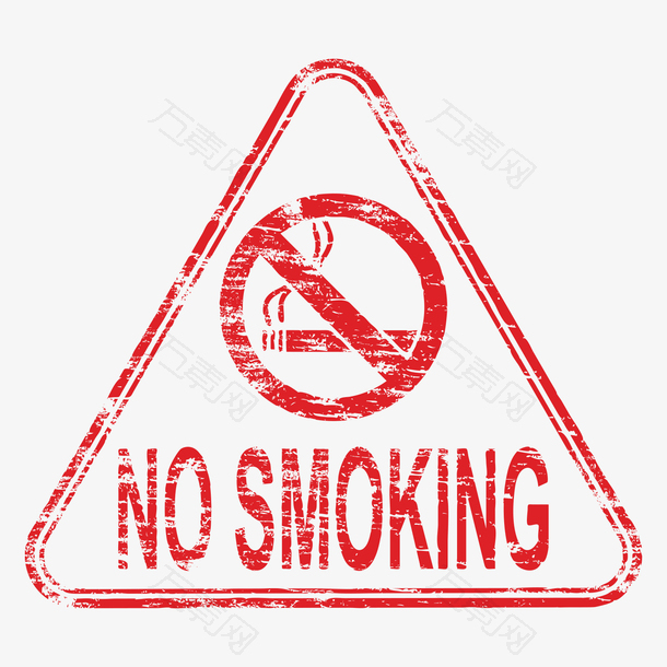 卡通世界无烟日禁止吸烟
