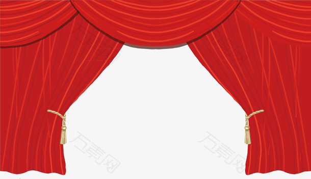 帘子背景舞台红帘子