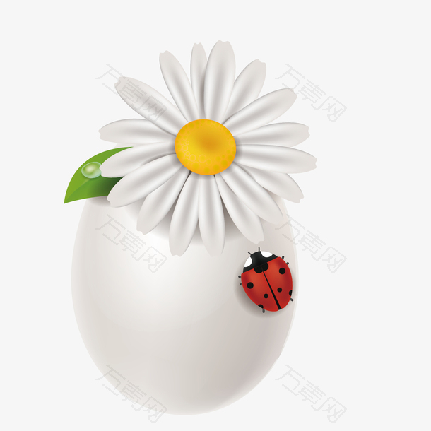 白色花朵设计彩蛋