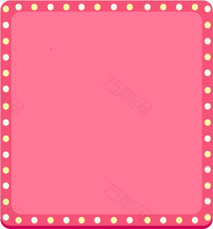 粉色扁平图案