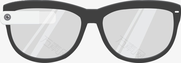 谷歌眼镜免抠矢量图
