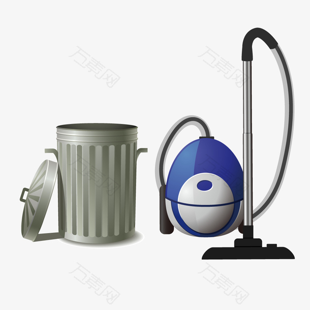 吸尘器垃圾桶世界卫生日清洁工具