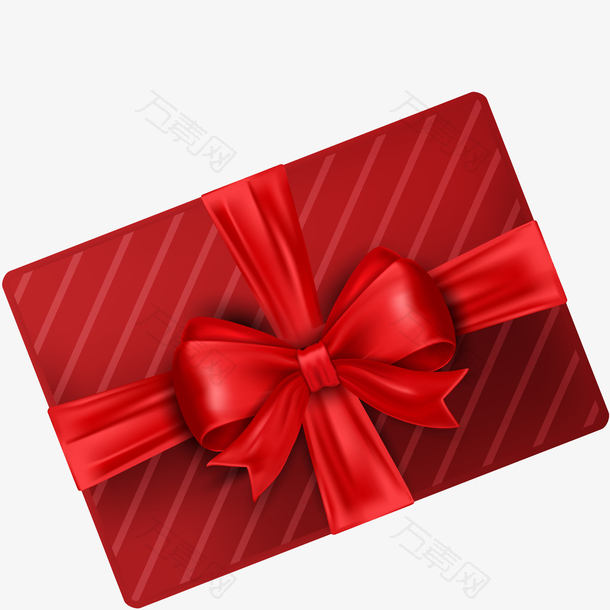 装饰矢量红色礼物盒素材