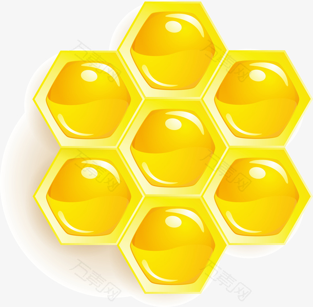 蜂蜜卡通蜂蜜淘宝素材