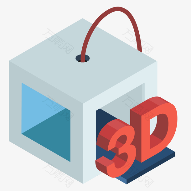 3D立体盒子图标设计
