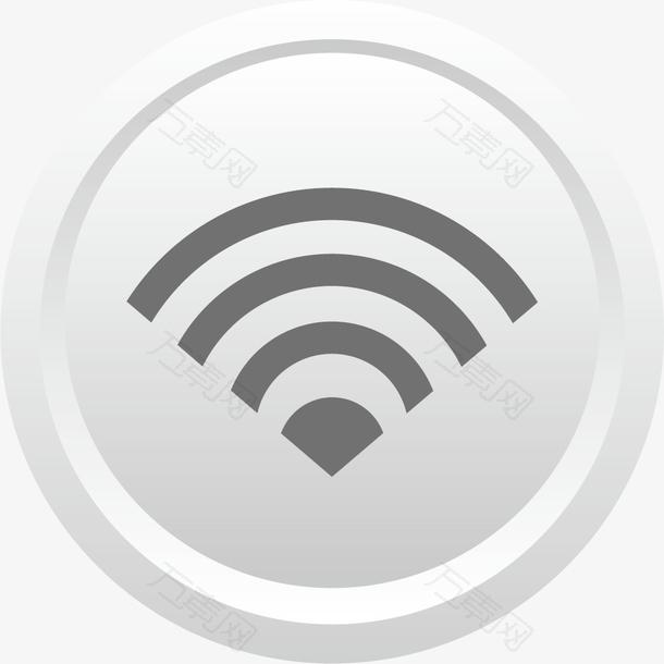圆形wifi3D信号栏