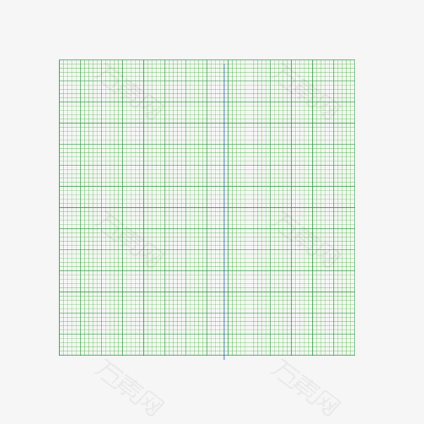 矢量绿色细密网格透明