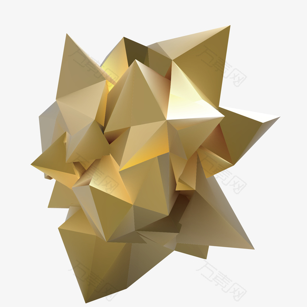 金色高级立体几何