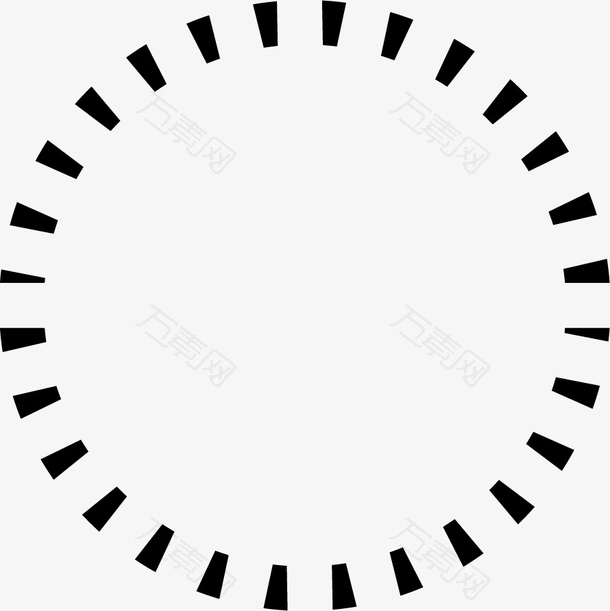 圆环图标装饰