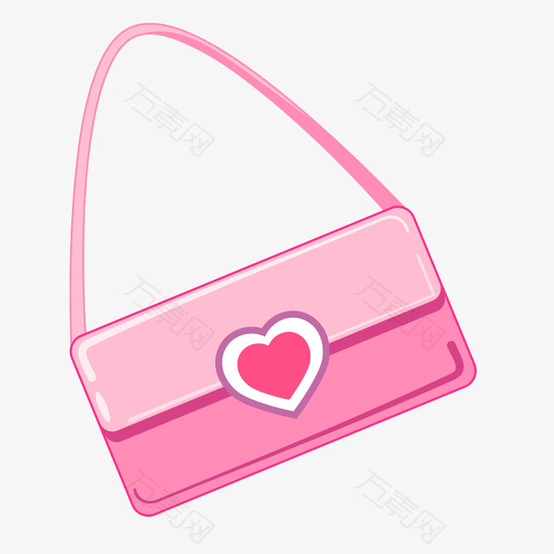粉色女性挎包手提包