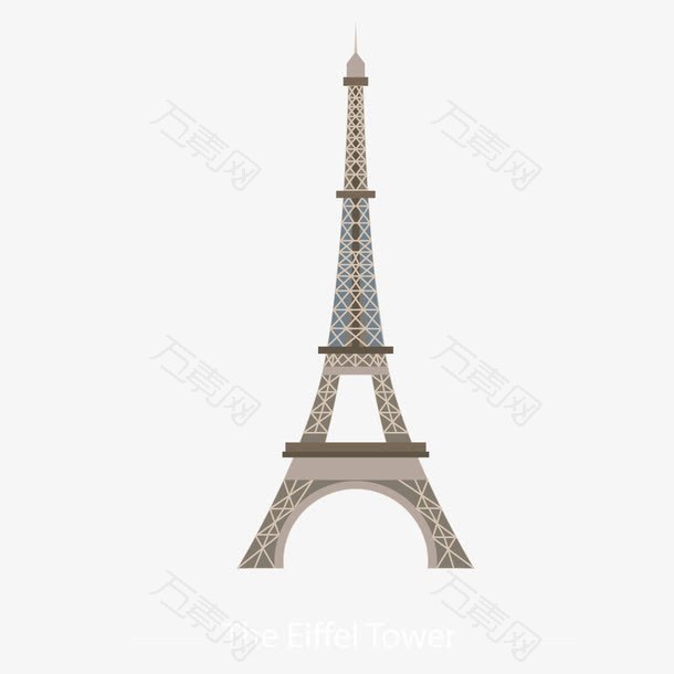 矢量巴黎铁塔