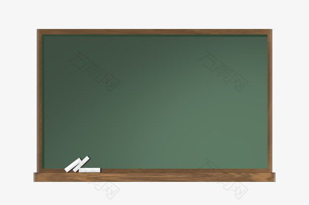 手绘教育教室黑板粉笔