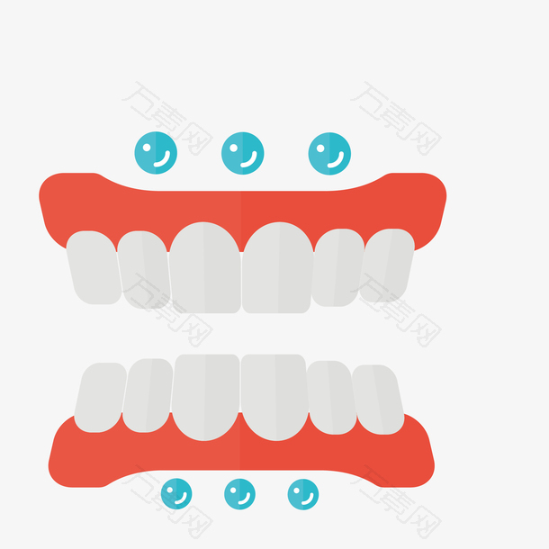 牙科牙齿设计图案