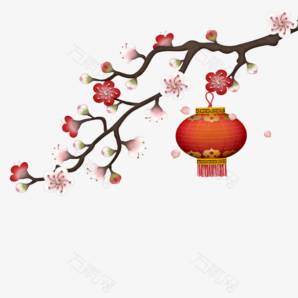 春节灯笼装饰素材