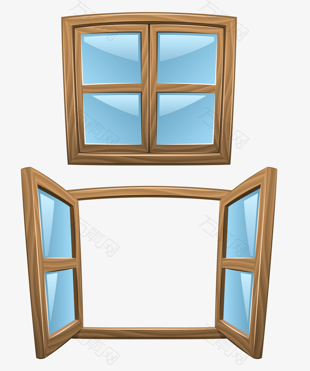 窗户矢量素材