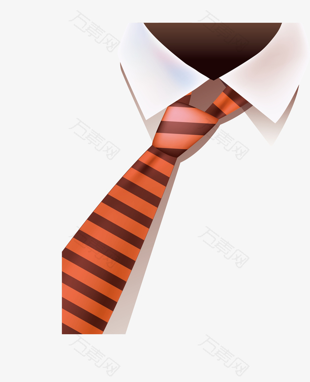 父亲节衬衣领带促销矢量素材