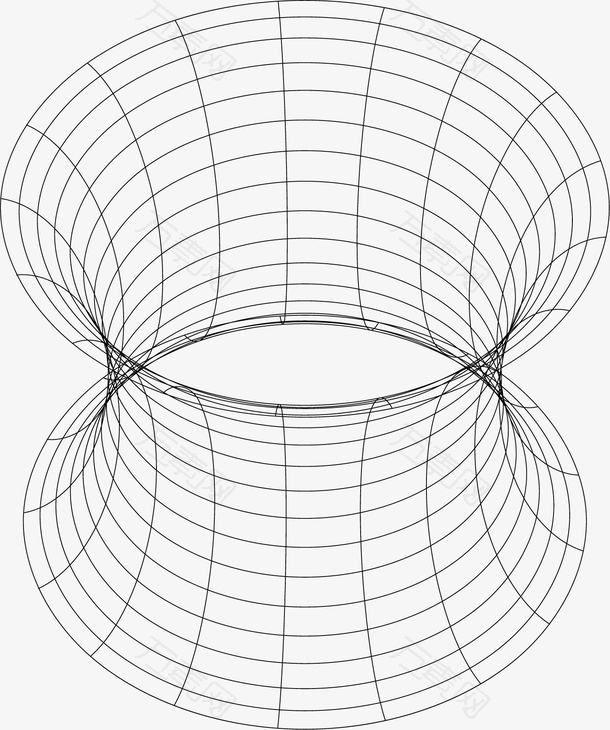 矢量图标创意抽象线条球形素材