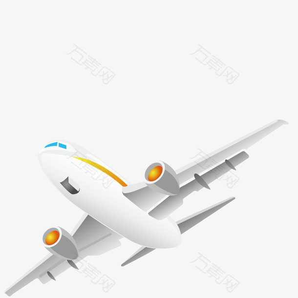 卡通飞机飞机模型
