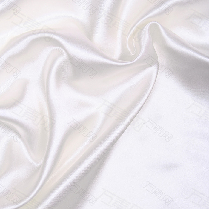 白色丝绸背景