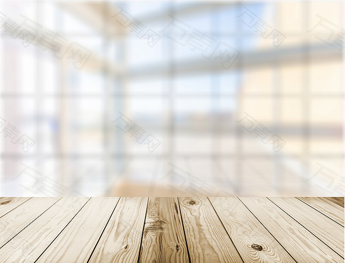 清新木板平台背景