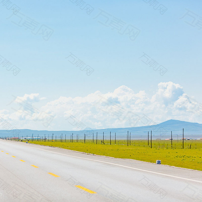 高清清新公路背景