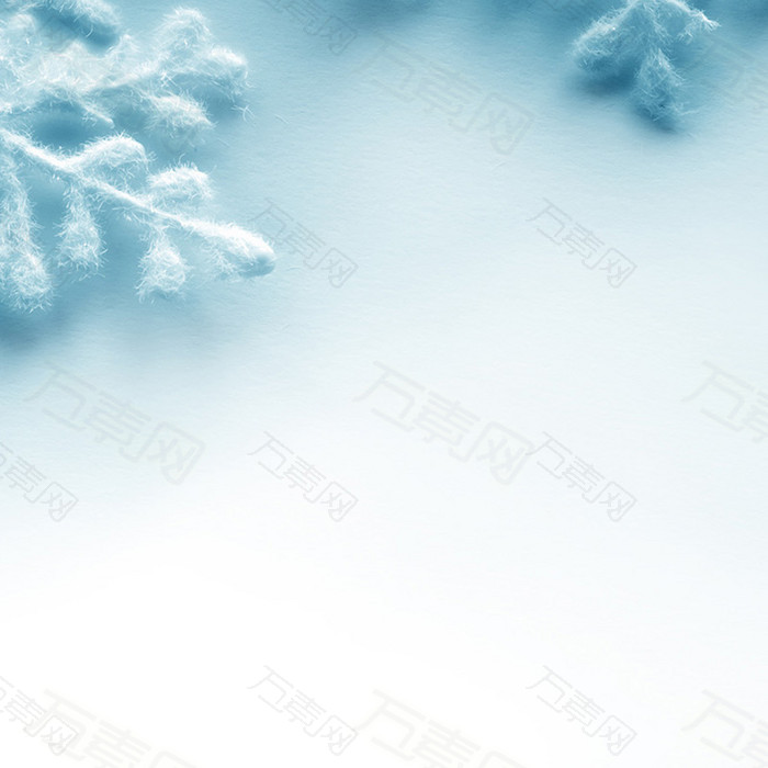 雪景雪花白色主图背景元素