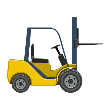 1尺寸:2300*1800下载png矢量卡通黄色叉车扁平手绘下载png下载:1尺寸