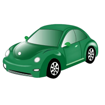 卡通小轿车