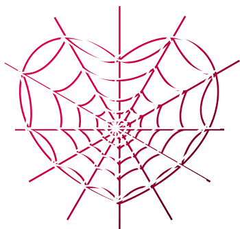 矢量蜘蛛网