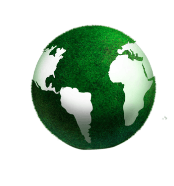 绿色地球元素图片