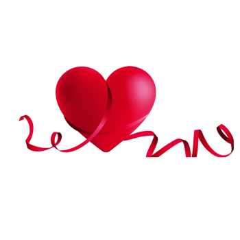 爱心红丝带