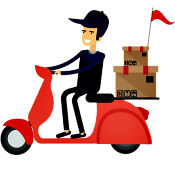 卡通快递员