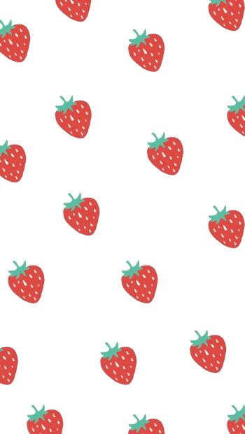 卡通草莓背景