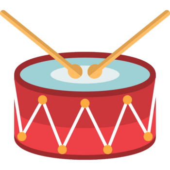 卡通打鼓