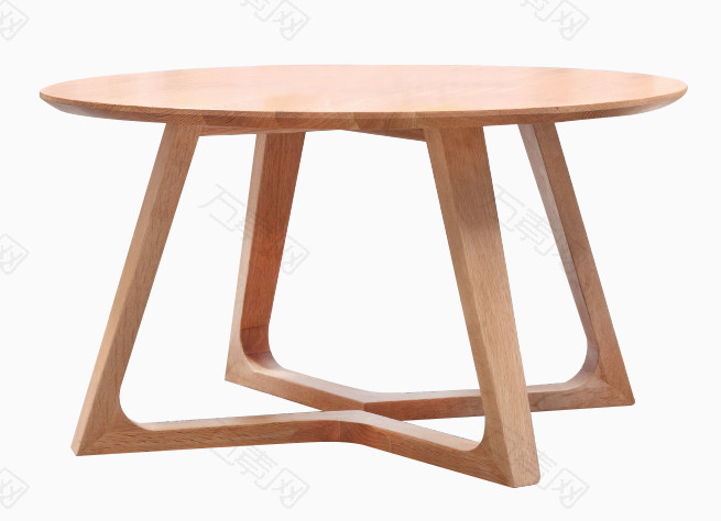 简约桌子创意桌子圆形桌子木质桌子