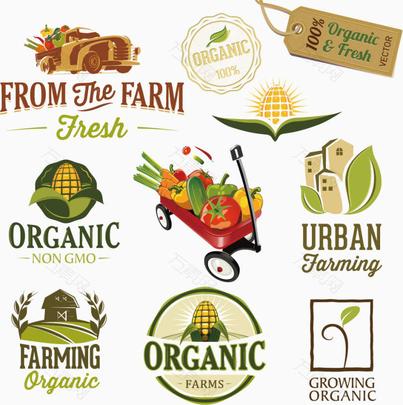 农产品logo素材