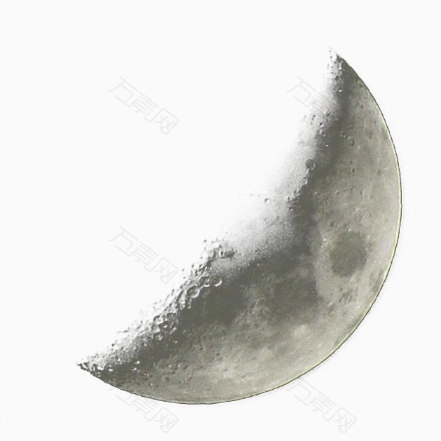 阴晴圆缺的月球表面